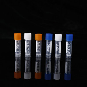 Disposable Plastic Graduated Freezer Tube 1.8ml <b>Screw</b> Cap <b>Flat</b> Bottom Cryogenic Tube - Product Image 3
