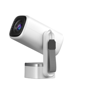 Projecteur domestique en promotion, 5000 lumens de luminosité, Wi-Fi double bande, Android 14, portable avec sangle de poignet, correction automatique de la distorsion trapézoïdale, <span class=keywords><strong>cinéma</strong></span> maison - Product Image 1