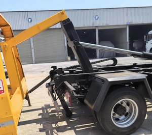 Remorque à plateau surbaissé JAC Diesel, transport d'équipements lourds, Euro 4, chargement facile, hydraulique - Product Image 5