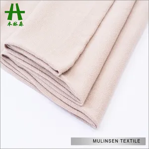 Mulinsen טקסטיל רגיל צבוע 100% ויסקוזה 30s * 24s זהורית קרפ בד