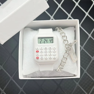 Elegant retro sports timing mechanical watch with <b>large</b> dial, circular strap, stainless steel 904L strap - Product Image 1
