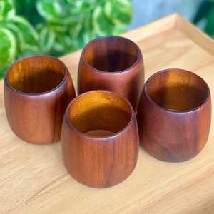 Taza de Madera Natural Ecológica, Taza de Té Hecha a Mano, Vajilla Orgánica de Primera Calidad Sostenible, Perfecta para la Cocina y el Comedor - Product Image 2