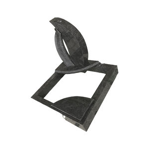 Hete Verkoop Zwarte Grafstenen Grafstenen En Monumenten Mooie Granieten Grafsteen - Product Image 2