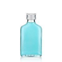 Mini muestra de Alcohol para bebidas, botella de vino de cristal de 50ml y 100ml, venta al por mayor