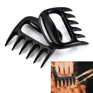 2 pçs/set Urso Garra Carne Tarer BBQ Divisor Multifuncional Alimentos Garra Garra Porco Bacon Shredder BBQ Acessórios