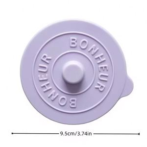 Creative Silicone <b>Cup</b> Lid Dust Proof Mug Cover for Tea Coffee Milk Ceramic Office <b>Cups</b> Heat Resist <b>Reusable</b> Safe Drink Cover - Product Image 2