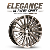 Rines Deportivos Premium de 18 Pulgadas, Aleación 5*120, Offset 35, Tecnología Flow Forming, Personalizados, Color Plata, para Cadillac, Sedán y SUV de Lujo