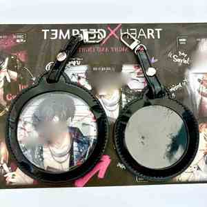 Personalized PU Leather 58mm Anime Badges Keychain Round Decorative Protective Case for Badges & Accessories - Product Image 5