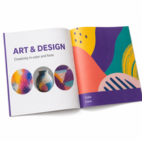 Service d'impression de livres personnalisés à bas prix à Jiangsu pour catalogue d'entreprise, brochure, dépliant avec papier couché