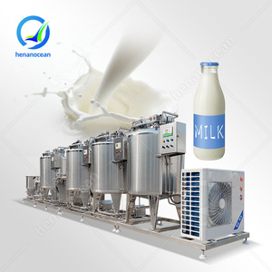 OCEAN automatique 100 300 litres de lait frais faisant la machine petit pasteurisateur pour le lait - Product Image 1