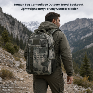 LUPU Camouflage Tactical Backpack Waterproof Oxford Rucksack Multi Pocket Hiking Daypack Outdoor <b>Travel</b> <b>Bag</b> - Product Image 4