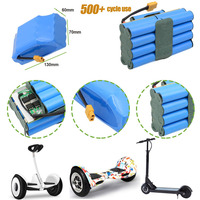 Paket Baterai Li-Ion Cerdas Siklus Dalam yang Dapat Disesuaikan 10s2p 36V 4.4Ah untuk Skuter Listrik 2 Roda/ Hoverboard
