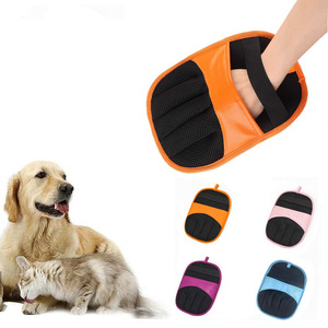 Gant anti-poils pour animaux de compagnie OEM, 8,3 pouces, design à cinq doigts, brosse statique pour le toilettage des chats et des chiens - Product Image 2