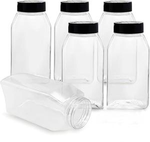 Rõ ràng và an toàn chai nhựa container với Shaker nắp để lưu trữ gia vị, các loại thảo mộc và gia vị bột - Product Image 4