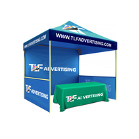 Usine Portable Aluminium Pliable Auvent Tente Heavy Duty Exposition Événement Chapiteau Pop up Tentes D'impression Personnalisées