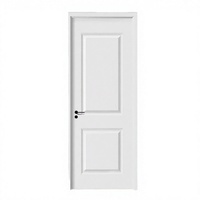 Porte intérieure en bois massif de style moderne personnalisée, haute qualité, résistante à l'humidité, isolation acoustique, prévention incendie, garantie 5 ans, chambre à coucher