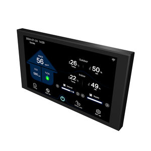 ハイエンド7インチVOCPM2.5 CO2 WIFI RS485modbus新鮮空気インテリジェント換気HVACファンコントローラー - Product Image 4