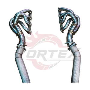 Collecteur d'échappement haute performance Vortex pour Ferrari F430 avec isolation thermique, tuyau de performance pour la course - Product Image 1