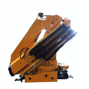 CE 1ton a 15ton camioneta flexible plegable jib grúa hidráulica móvil nudillo pluma grúa para la industria de la construcción - Product Image 2