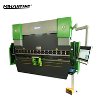 Plieuse CNC professionnelle de 160 tonnes, 3,2 mètres, programmation graphique DA66S, haute précision de pliage