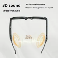 Lunettes de soleil polarisées intelligentes nouvelle technologie en gros avec fonctionnalités d'appel audio et de traduction