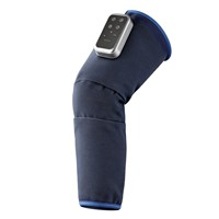 Masseur de jambes à pression d'air avec chaleur et vibrations, enveloppe de compression pour mollets à 3 modes, appareil de soin des jambes sans fil rechargeable