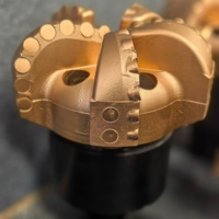 Foret diamanté forgé à 5 lames de 115 mm, 127 mm, 152 mm, 168 mm, 190 mm pour le forage de puits de pétrole, d'eau et de gaz, et l'exploitation minière dans les roches dures