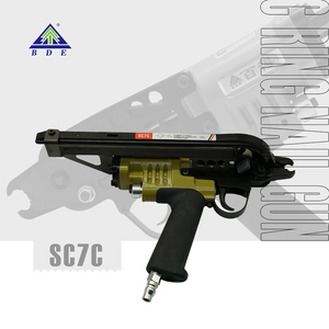 Conector de malla de alambre neumático C anillo <span class=keywords><strong>clavadora</strong></span> Hog anillo alicates cercado Industrial DIY proyecto pistola de clavos - Product Image 1