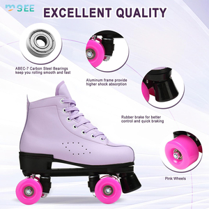 Patins à roulettes pour femmes adultes personnalisables OEM ODM Seemore avec roues lumineuses, patins à roulettes clignotants - Product Image 4