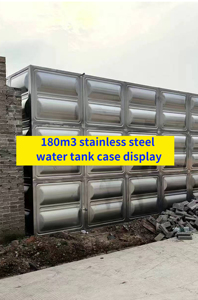 <span class=keywords><strong>Cisterna</strong></span> per Acqua in Acciaio Inossidabile |   Serbatoio di Stoccaggio Sotterraneo/Fuori Terra in Acciaio Inox SUS304 di Grande Capacità, Realizzato su Misura - Product Image 3
