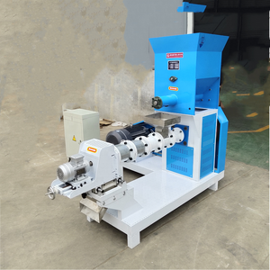 Automatische Pellet Kleine schwimmende Fischfutter Pellet herstellungs maschine Weizen kleie Knochenmehl Haustier Hundefutter Mühle Extruder - Product Image 1