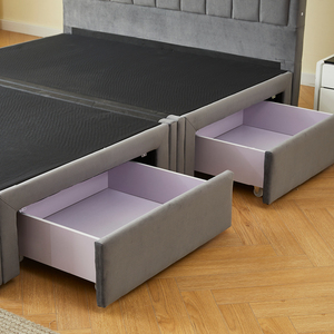 Letti con cassettiere con ciuffi di alta qualità da letto King size struttura da letto classica bellezza all'ingrosso letto moderno di lusso - Product Image 5
