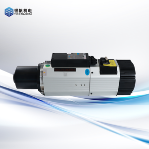 Không khí làm mát trục chính 9KW iso30 24000 vòng/phút hqd động cơ trục chính phay động cơ khắc <span class=keywords><strong>Router</strong></span> cho máy khắc có tính năng mang - Product Image 5