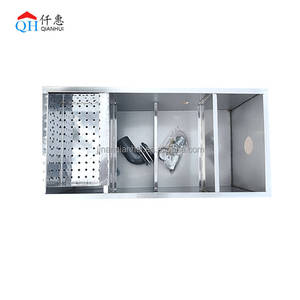 Nhiều giai đoạn mỡ tự động tách dầu bẫy thép không gỉ nhà bếp Interceptor cho nhà hàng nhà sử dụng bán lẻ các ngành công nghiệp - Product Image 2