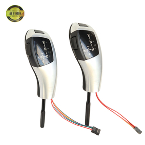 LED botões de mudança de engrenagem do carro para E39/<span class=keywords><strong>E46</strong></span>/E53/E60/E61/E63/E90/E92/E93/E83 Carbono Preto Prata Novo - Product Image 5