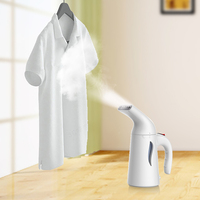 Défroisseur Vapeur Vertical Portatif 7-en-1 avec Double Chaleur Blanche et Bleue, Puissant Nettoyeur de Tissus et Vêtements