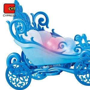 دمية على شكل أميرة النقل لعبة الحصان النقل البلاستيكية اللعب دمية جميلة للفتيات - Product Image 4