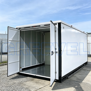 Conteneur de <span class=keywords><strong>stockage</strong></span> Greevel de 20 pieds avec portes à double extrémité et cloisons amovibles pour des unités de <span class=keywords><strong>location</strong></span> flexibles - Product Image 1