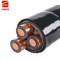 Cable de alimentación Xlpe blindado de voltaje medio Yjv22/yjv32/yjv Cable de control Yjv Cable de alimentación aislado de PVC