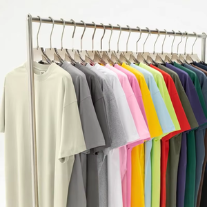 T-shirt Oversize a Maniche Corte in Cotone Pesante 100% - Modello <span class=keywords><strong>Basic</strong></span> Burst 180g - Stampa di Alta Qualità a Basso Ritiro - Product Image 1
