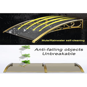 Plaques en polycarbonate gaufrées PC Endurance Board, transparentes noires, pour protection solaire - Product Image 5