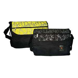 Gira Men's Shoulder <b>Bag</b> <b>Large</b> Capacity <b>Canvas</b> Laptop Crossbody <b>Bag</b> For Business Travel Casual Use Black YPHC-81024 - Product Image 3