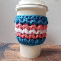 Vente en gros transfrontalière de nouveaux manchons de tasse en tissu en forme de renard, ornements de Noël de la région nordique, accessoires de décoration de scène