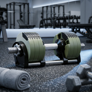 Haltères réglables en acier intelligent pour la musculation, exercices rapides pour les bras et le <span class=keywords><strong>haut</strong></span> <span class=keywords><strong>du</strong></span> <span class=keywords><strong>corps</strong></span>, utilisation à domicile ou en salle de sport, réglage multi-niveaux - Product Image 4