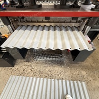 Máquina perfiladora de camas de cultivo de metal corrugado, totalmente automática, con PLC, curvado hidráulico, CE ISO, para invernaderos y granjas