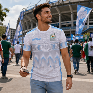 Camiseta de Fútbol para Hombre con Totem <span class=keywords><strong>Maya</strong></span> Tribal del Equipo Nacional Mexicano, Impresión 3D, Jersey para Fanáticos del Equipo Nacional, Venta al por Mayor y Personalización - Product Image 5
