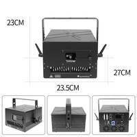Lumière Laser professionnelle personnalisée 8W-20W ILDA DMX RGB avec contrôle Bluetooth pour KTV DJ scène spectacles Disco mariages pistes de danse
