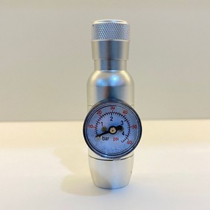 Régulateur de pression en acier inoxydable 0,2 bar à deux étages pour utilisation avec du dioxyde de carbone - Product Image 4