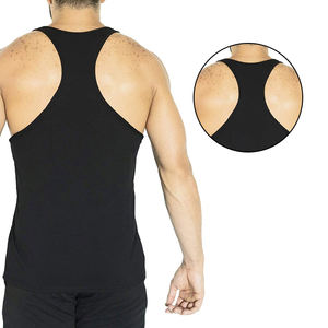 2025 nouveau séchage rapide décontracté Fitness Gym débardeur hommes entraînement athlétique nouveau élégant hommes débardeur conception personnalisée coton débardeur - Product Image 4