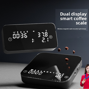 Nhà bếp thực phẩm quy mô nhỏ màu đen cà phê quy mô với bộ đếm thời gian kỹ thuật số điện tử nhỏ giọt cà phê quy mô - Product Image 2